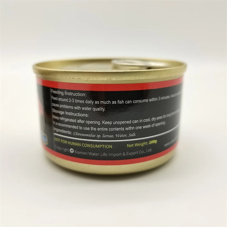 Fresh Bloodworms Aquarium Fish Food