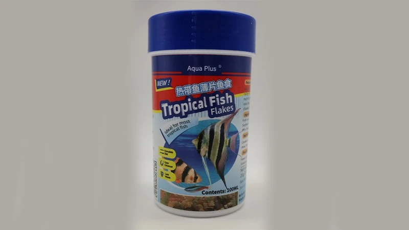 Aqua Plus tropical fish flakes 100ml Aqua Plus tropical fish flakes 100ml